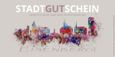 Stadtgutschein - Foto/Grafik: Mario Gehrt / Gestaltung: Stadtwerke Eisenberg Energie GmbH